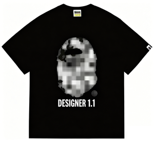 Maglietta BA <span class=keywords><strong>1</strong></span>.<span class=keywords><strong>1</strong></span>, Fornitore all'Ingrosso, T-Shirt in 100% Cotone PE, Abbigliamento di Alta Qualità <span class=keywords><strong>1</strong></span>:<span class=keywords><strong>1</strong></span>, T-Shirt da Uomo Stile Streetwear - Product Image 3