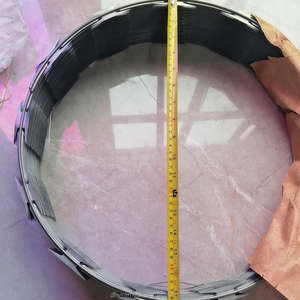 Púas de Seguridad para Muros con Combinación de <span class=keywords><strong>Alambre</strong></span> de Púas BTO22, Malla de <span class=keywords><strong>Alambre</strong></span> de Púas Anti-escalada para Seguridad de Villas - Product Image 3