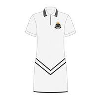 Robe pull d'été en tricot jacquard pour femmes robe pull en tricot avec col en V à manches courtes et boutons pour femmes