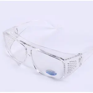 ขายร้อนProfessional Construction Pcความปลอดภัยแว่นตาAnti-Fog Anti-Scratchความปลอดภัยแว่นตาแว่นตา