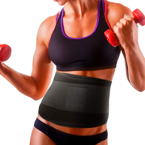 Vente en gros AB <span class=keywords><strong>ceinture</strong></span> taille formateur ventre enveloppement Sauna bande pour femmes et hommes sueur taille soutien bande tondeuse - Product Image 2
