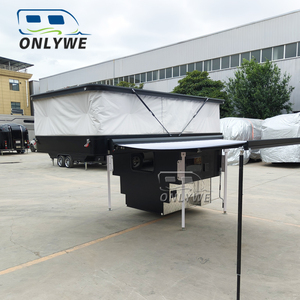 Cámper para Camioneta con Techo Elevable, Paredes Blandas, para Todas las Estaciones, Certificado por DOT y VIN, para 4 Personas, Todoterreno, para Acampar, Fabricación OEM de Fábrica - Product Image 3