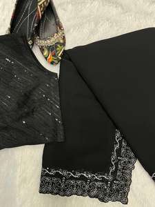 New Block Buster Bollywood Sequence Design Women Saree para bodas y festivales de proveedor indio - Product Image 2