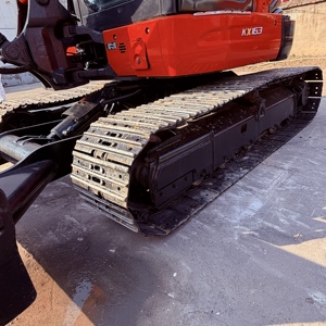 Excavadora de cadenas Kubota KX163 con capacidad de cazo de 0.48m, motor de 75kW de alta eficiencia, peso de 16300kg, excavadora de tamaño mediano. - Product Image 4