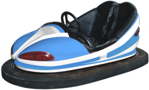 Coche de Choque Eléctrico a Batería para Interiores/Exteriores con Techo y Suelo de Fibra de Vidrio, Características de Recogida para Parques de Atracciones y Centros Comerciales - Product Image 2