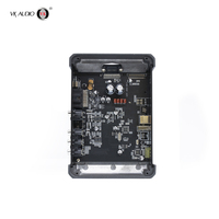 Amplificateur de son de voiture 4 canaux DSP de classe D 6*60W en gros, design de klaxon électrique, matériau en aluminium ABS, fabricant direct