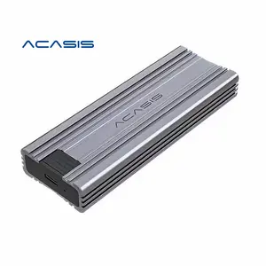 ACASIS Aluminium High-speed Type-c 3.1 M.2 NVME SSD Enclosure SSD Enclosure Case USB Aluminum Stock SSD SATA3 Type C & USB3.1