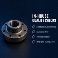 Accouplement de moteur forgé à froid en acier allié, accouplement à bride semi-personnalisé, pièces d'accouplement de moteur OEM