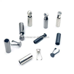 कस्टम शॉलेस टिप्स हेड और कॉर्ड्स एंड मेटल एग्लेट्स बेलनाकार प्रतिस्थापन सिर जूते के कपड़े कॉर्ड अंत स्टॉपर के लिए - Product Image 4