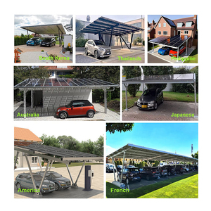 Système de montage au sol pour panneaux photovoltaïques de qualité commerciale, esthétique résidentielle, à usage mixte, pour structure de stationnement solaire - Product Image 6