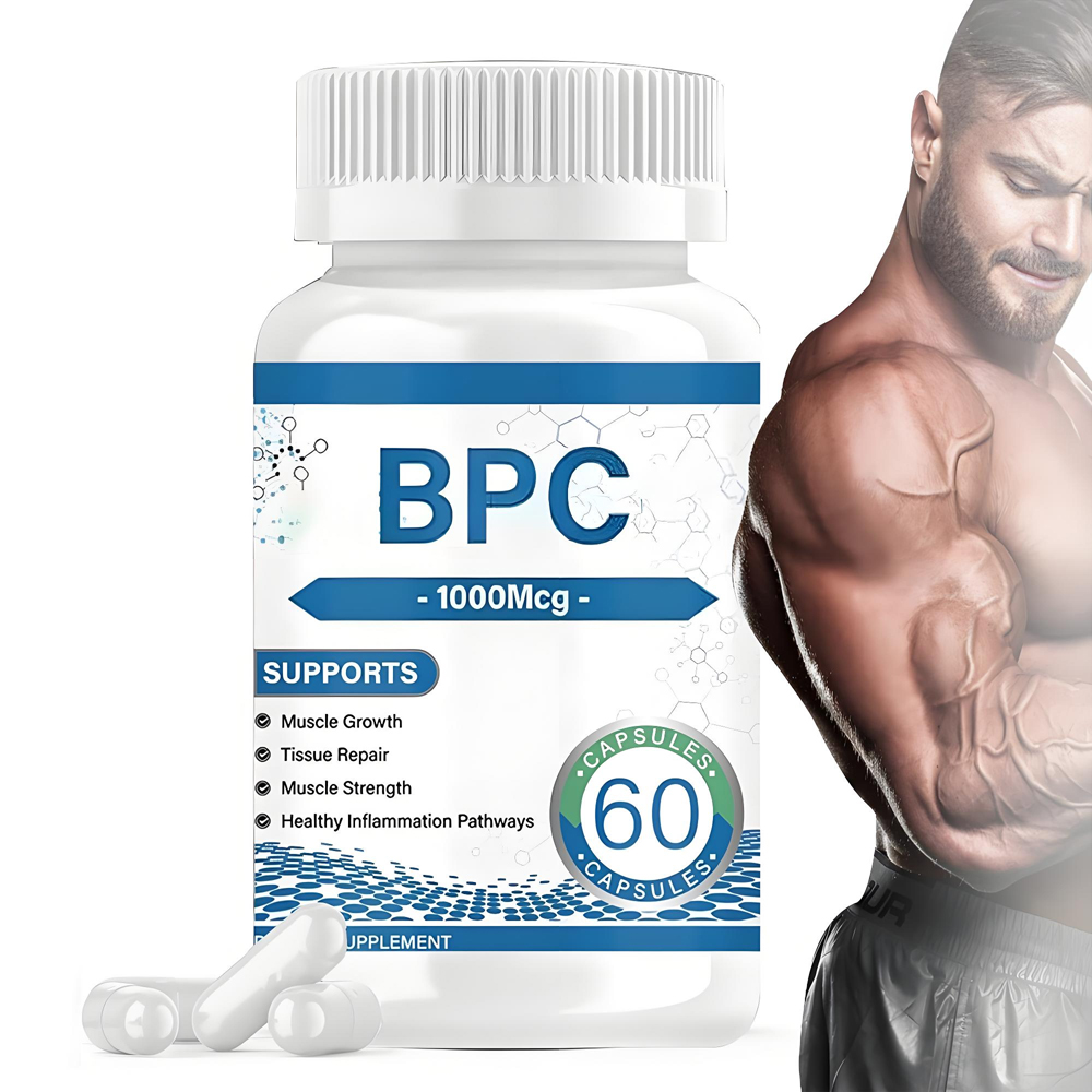 Частная этикетка BPC капсулы антиоксидантный порошок для мышечных упражнений травяные добавки активные витаминные ингредиенты дополнение для взрослых