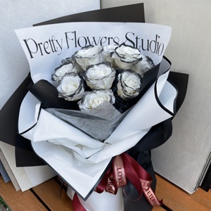 Bomboniere Bouquet di Rose Bouquet di fiori stabilizzati regalo per <span class=keywords><strong>la</strong></span> fidanzata - Product Image 6