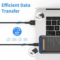 Kabel 3ft 6 Kaki 10 Kaki Kustom Kuat untuk Iphone Pengisi Daya Cepat Nilon Dikepang untuk Kabel Iphone