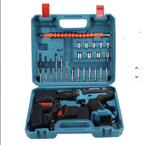 28V Portable Cordless <b>Drill</b> Multifunction <b>Hand</b> Kits Industrial Rechargeable Lithium Screwdriver Set LMODE CORDLESS Variable Spee - Product Image 1