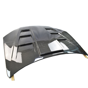 CUSTOMIZE TW STYLE HONEYCOMB CARBON FIBER <strong>ENGINE</strong> HOOD BONNET for 2009-2011 HYUNDAI GENESIS COUPE - Product Image 3