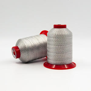 Linha de Costura Condutiva Prateada Antiestática, Linha de Bordado Condutiva Antiestática, Linha de Costura Antiestática para Luvas Técnicas - Product Image 3