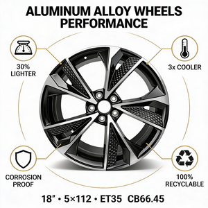 Jantes forgées en alliage d'aluminium anti-corrosion 18 pouces 5x112 ET35 pour Mercedes Benz W204 <span class=keywords><strong>Audi</strong></span> A4L VW Passat - Product Image 3