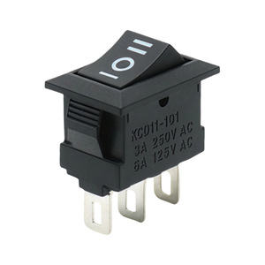 Kcd11 पिन छोटे रॉकर स्विच 10x15 मिमी मिनी Kcd1-101 रॉकर स्विच - Product Image 4