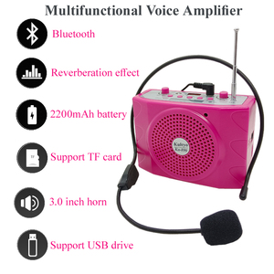 Có Thể Sạc Lại Xách Tay Mini Khuếch Đại Âm Thanh Khuếch Đại Không Dây Microphone Không Dây Mini B T Bằng Giọng Nói Khuếch Đại Loa Cho Giảng Dạy - Product Image 3