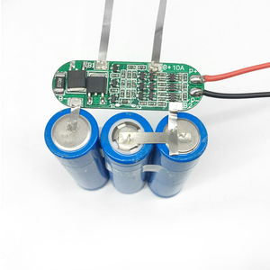18650 3S Lithium <b>Battery</b> Protection Board 11.1V 12.6V 10A Top Wiring <b>Battery</b> <b>Accessories</b> - Product Image 1