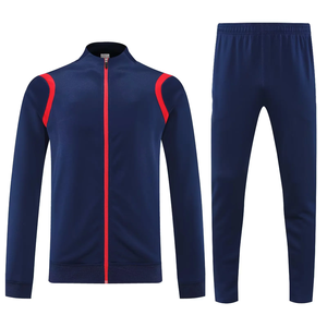 Ventes en gros de vestes de football pour entraîneurs de football DITIAN de haute qualité, 100% polyester, épaisses, chaudes, longues, pour l'hiver, ensembles de vêtements - Product Image 4