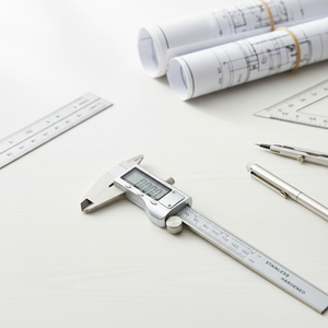 CHIXI 150mm 6 <strong>Inch</strong> Stainless Steel Vernier <strong>Caliper</strong> with Large LCD Screen Accuracy +/-0.02mm 3-Year Warranty - Product Image 1