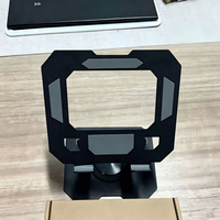 Dudukan Laptop Baja Karbon Dapat Diputar 360 Derajat Rangka Berongga Dapat Dilipat Sudut Tinggi Dapat Disesuaikan Penggunaan Ganda untuk Laptop & Tablet