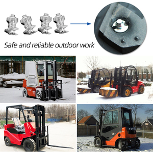 JC-1200 JINGCHENG OEM xe nâng lốp đinh tán với cacbua và cacbua vonfram chống trượt thiết kế xoắn ốc cho Ice Grip - Product Image 5