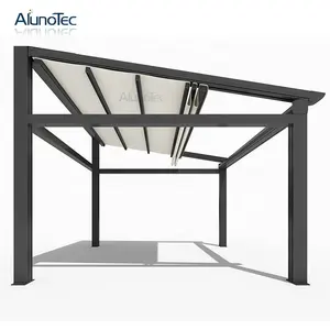 Waterproof Retractable Deck Canopies Custom Built Awning Cover