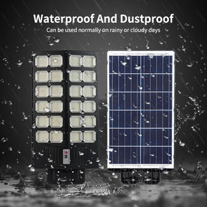 Lampu Jalan <span class=keywords><strong>led</strong></span> 300w, lampu jalan <span class=keywords><strong>Led</strong></span> luar ruangan lampu jalan semua dalam satu Solar 800W 1000W Integerteder Harga kompetitif