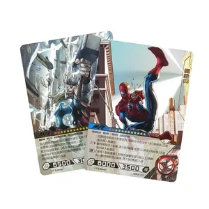KAYOU Genuine Mrvel Avongers DC English CR SSR SR Rare <span class=keywords><strong>Spider</strong></span>-<span class=keywords><strong>Man</strong></span> Iran <span class=keywords><strong>Man</strong></span> Competitive Edition Collectible - Product Image 6