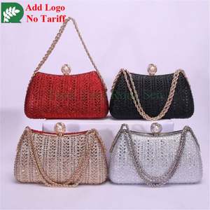 Modische Damen Brautjungfern Clutch Abendtasche für Abschlussball Cocktailparty Hochzeit Verlobung - Product Image 1