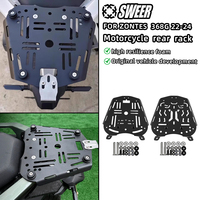 Porte-bagages arrière en acier au carbone pour moto ZONTES 368G, cadre de coffre, panneau de boîte à bagages pour rénovation/amélioration