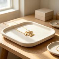 Collier en acier inoxydable plaqué or avec pendentif tortue de mer ajouré, étanche, bijoux de plage pour femme