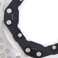 Accessoires de scooter pièces Disco Freno 200mm/220mm disque de frein avant flottant pour Vespa Sprint 150 125 Piaggio PRIMAVERA Fly LX S