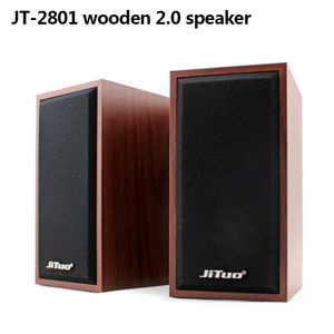 Bằng gỗ USB âm thanh đa phương tiện máy tính xách tay Stereo <span class=keywords><strong>2.0</strong></span> loa PC phụ kiện máy tính chơi Game Loa - Product Image 2