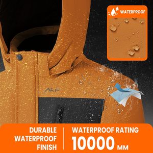 2025 enfants hiver extérieur Ski veste et pantalon ensemble imperméable chauffé et coupe-vent avec col à capuche taille XL - Product Image 6