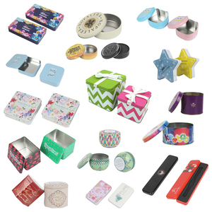 Customizable Embossed Metal Cookie Tin Box Food Grade Recyclable <strong>Decorative</strong> Gift Container <strong>with</strong> OEM <strong>Lid</strong> Metal <strong>Boxes</strong> - Product Image 4