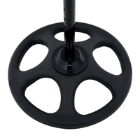 Ventilateur électrique sur pied moderne de 12 pouces pour appareils électroménagers, avec 3 vitesses de vent réglables, hauteur ajustable, puissant, pour extérieur et hôtel