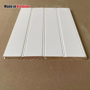 Paneles de Pared y Techo de Pino Radiata FJ, Imprimados en Blanco, Resistentes a la Humedad, para Hoteles y Hospitales, Suministro de Madera para Paredes y Techos - Product Image 1