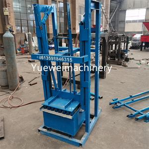 เครื่องทำบล็อกปูพื้นคอนกรีตและบล็อกกลวงแบบใช้มือ พร้อมแม่พิมพ์และชุดเกียร์ ราคาถูกจากโรงงานโดยตรง - Product Image 5