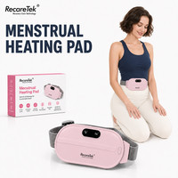 Almohadilla Térmica Avanzada para el Cuidado de la Salud, para Cólicos Menstruales, Producto de Masaje para la Zona Abdominal Inferior, Herramienta Inteligente para el Cuidado Menstrual