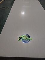 Panel de Pared de PVC con Patrón Moderno de Pizarra de Carbono de Alto Brillo, Impermeable y Resistente al Fuego, para Hoteles, Hogares y Oficinas