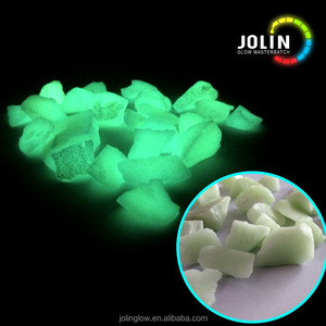 Alta calidad artificial verde amarillo resina brillante resplandor en el oscuro <span class=keywords><strong>grava</strong></span> Gb-Yg por vía de la decoración del jardín - Product Image 5