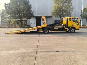 Nouveau Camion de <span class=keywords><strong>Remorquage</strong></span> Manuel Diesel Foton Linghang G5 4.5T avec Plateforme Coulissante et Porte-Unités 1+2 pour Service de Dépannage Urbain et <span class=keywords><strong>Remorquage</strong></span> de Voitures Désossées - Product Image 4