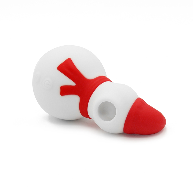 snowman sex toy Lix & Kisses Rechargeable Silicone Clitoral Stimulator main image 1