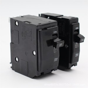 Interruptor Automático Miniatura Serie QO de Square D, 1P 2P 25A 30A, Tipo Enchufable para Control Industrial, Interruptor de Aire de Bajo Voltaje - Product Image 3