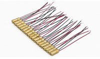 Nouveau module laser infrarouge de classe I et de classe II 780 nm 0,7 mW 8x15 mm avec boîtier en laiton certifié ISO9001, mini laser à haut niveau de sécurité