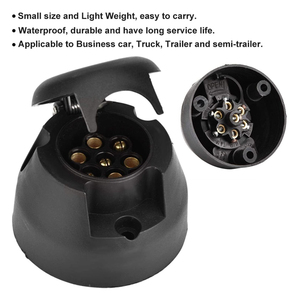 Ổ Cắm Rơ Moóc 12V 7Pin + 1 Với Đèn Sương Mù Đầu Nối Dây Kéo Và Ổ Cắm - Product Image 5