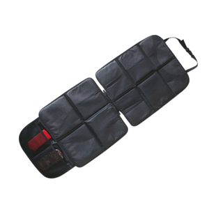 Ensemble de coussins de siège auto 2 pièces en tissu Oxford, tapis antidérapant, ensemble complet pour la protection des sièges auto, utilisable toute l'année - Product Image 2